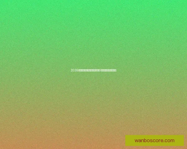 2026世界杯精彩赛事回顾与比分分析 汇聚全球足球巅峰对决