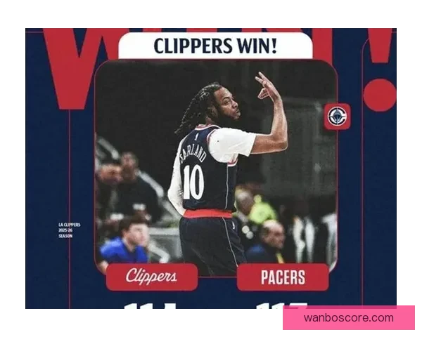 莱昂纳德绝杀步行者快船逆转取胜28+8助力24分大翻盘